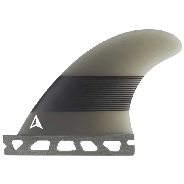 Devoted Sidebite Fin Set Nylon Dual Tab Black - Aloha Beachclub Devoted Sidebite Fin Set Nylon Dual Tab Black - Aloha Beachclub