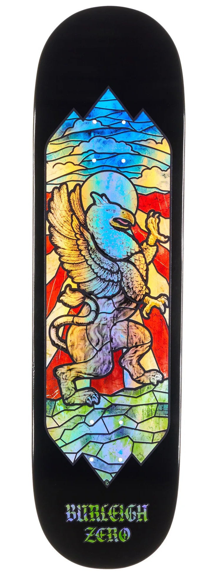 8.5" Burleigh Stained Glass Deck