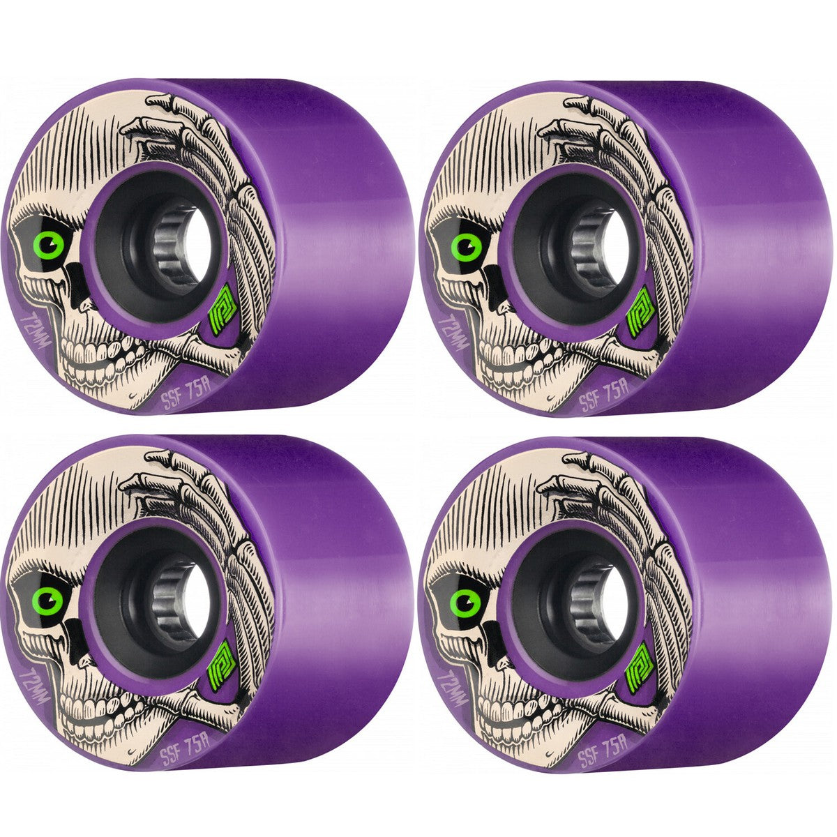 72mm 75A Pro Kevin Reimer Skateboard Wheels