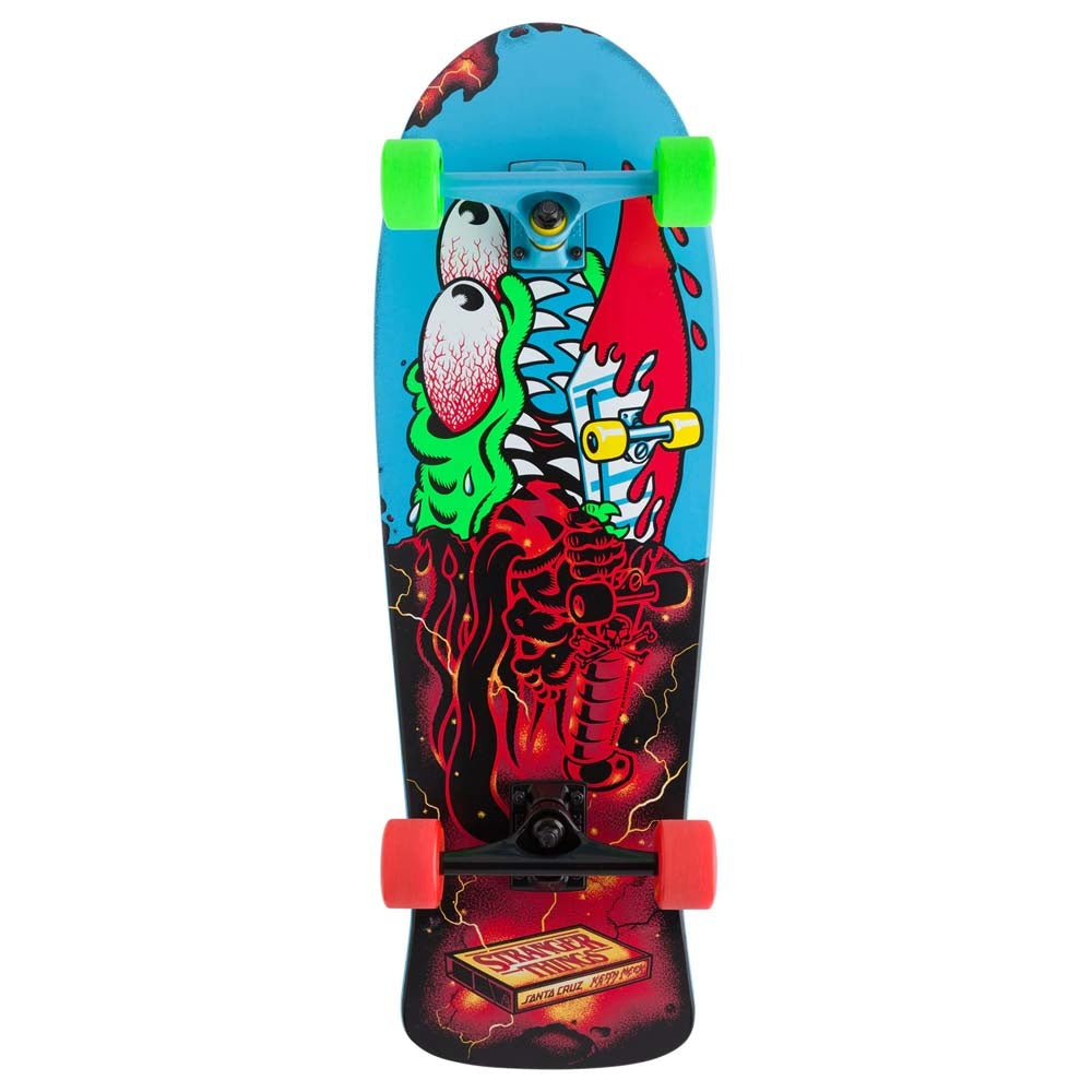 X Stranger Things 10.1" Meek Slasher Shaped Cruiser Complete