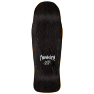 10.34" X Thrasher Winkowski Primeval Shaped Black Skateboard Deck