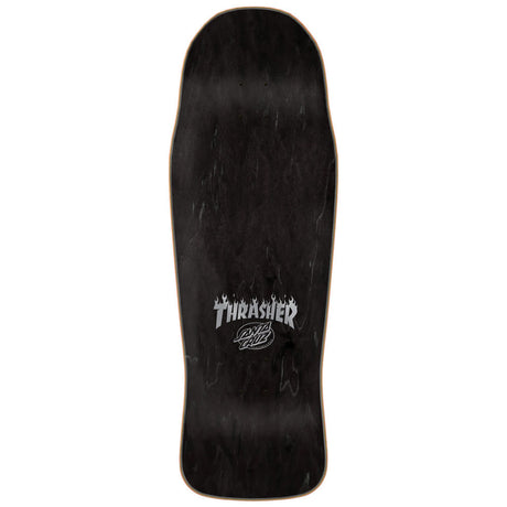 10.34" X Thrasher Winkowski Primeval Shaped Black Skateboard Deck