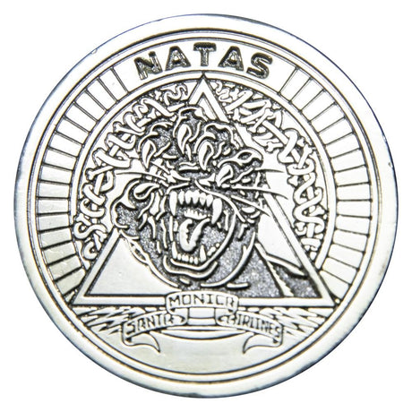 Natas Screaming Panther Silver Coin