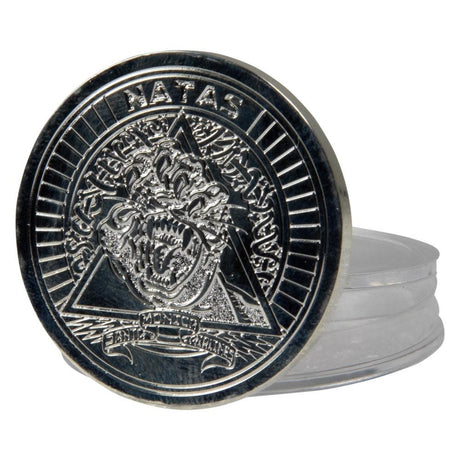 Natas Screaming Panther Silver Coin