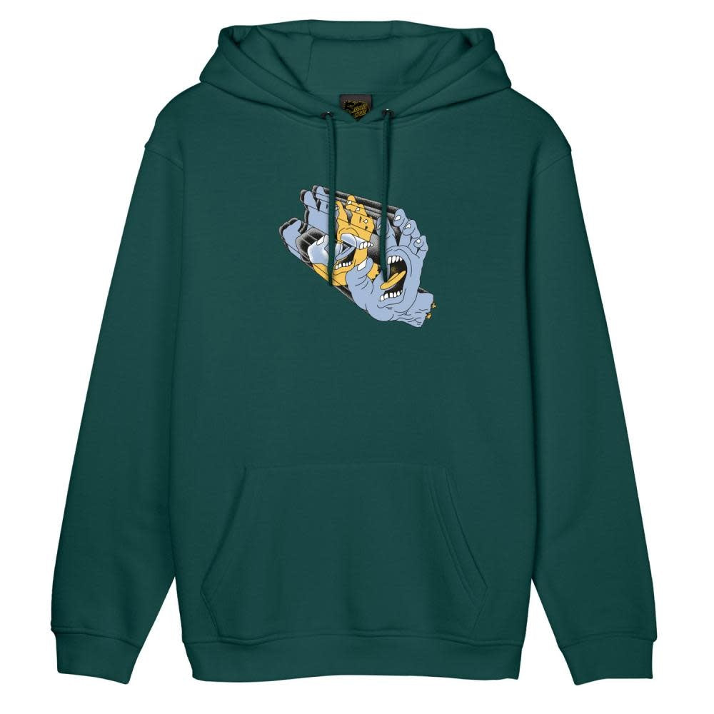 Dissect Hand Front black Skate Hoodie 2024