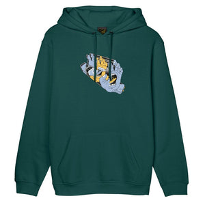 Dissect Hand Front black Skate Hoodie 2024