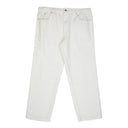 Classic Label Panel Jeans Optic