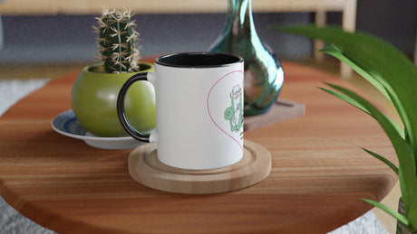 Break Boards Not Hearts Ceramic Mug