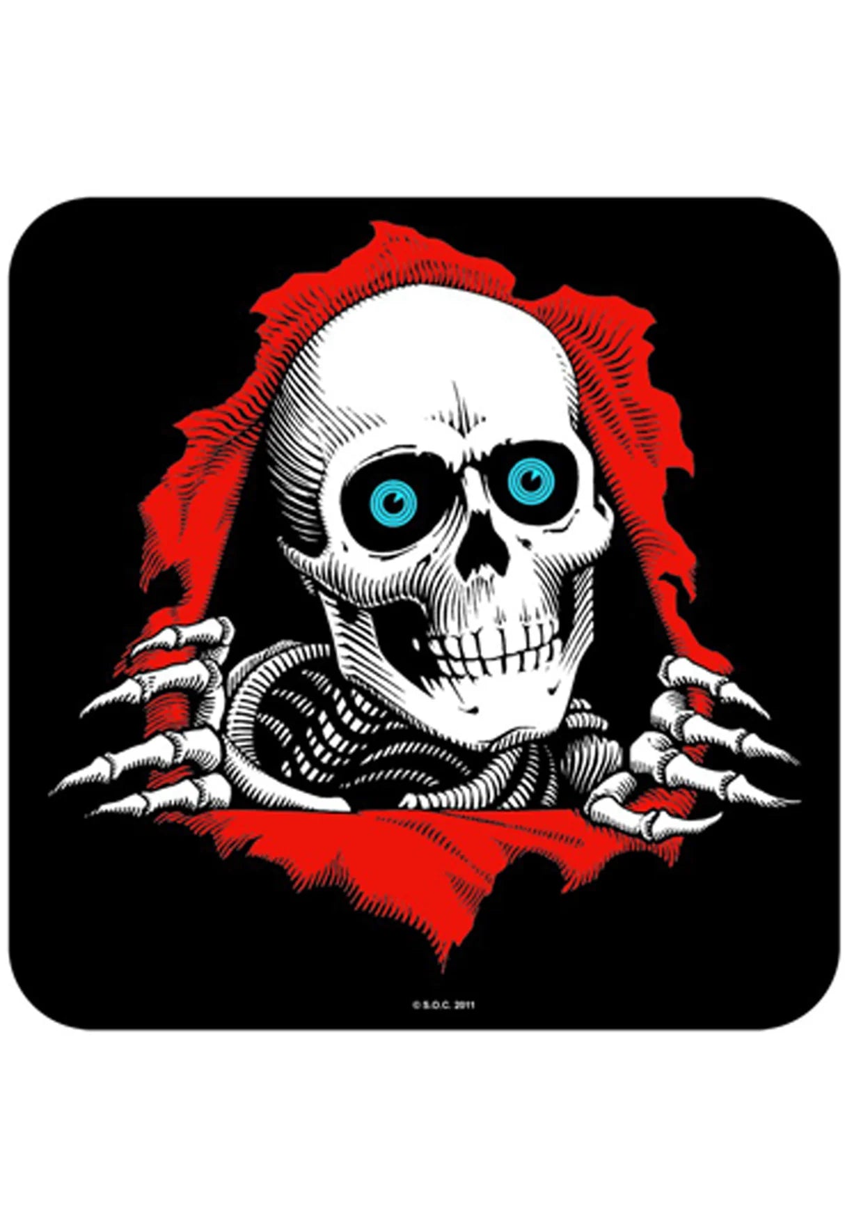 12" Ripper Skateboard Sticker (single)