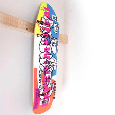 Snap Skateboard Display Wall Mount