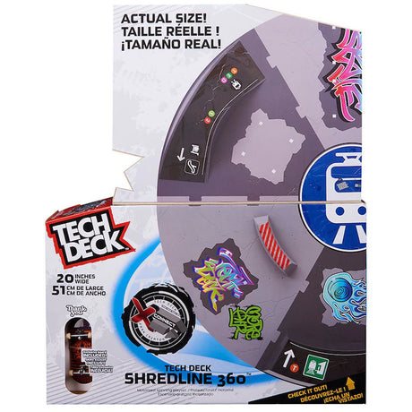 Shredline 360° Fingerboard Turntable Set