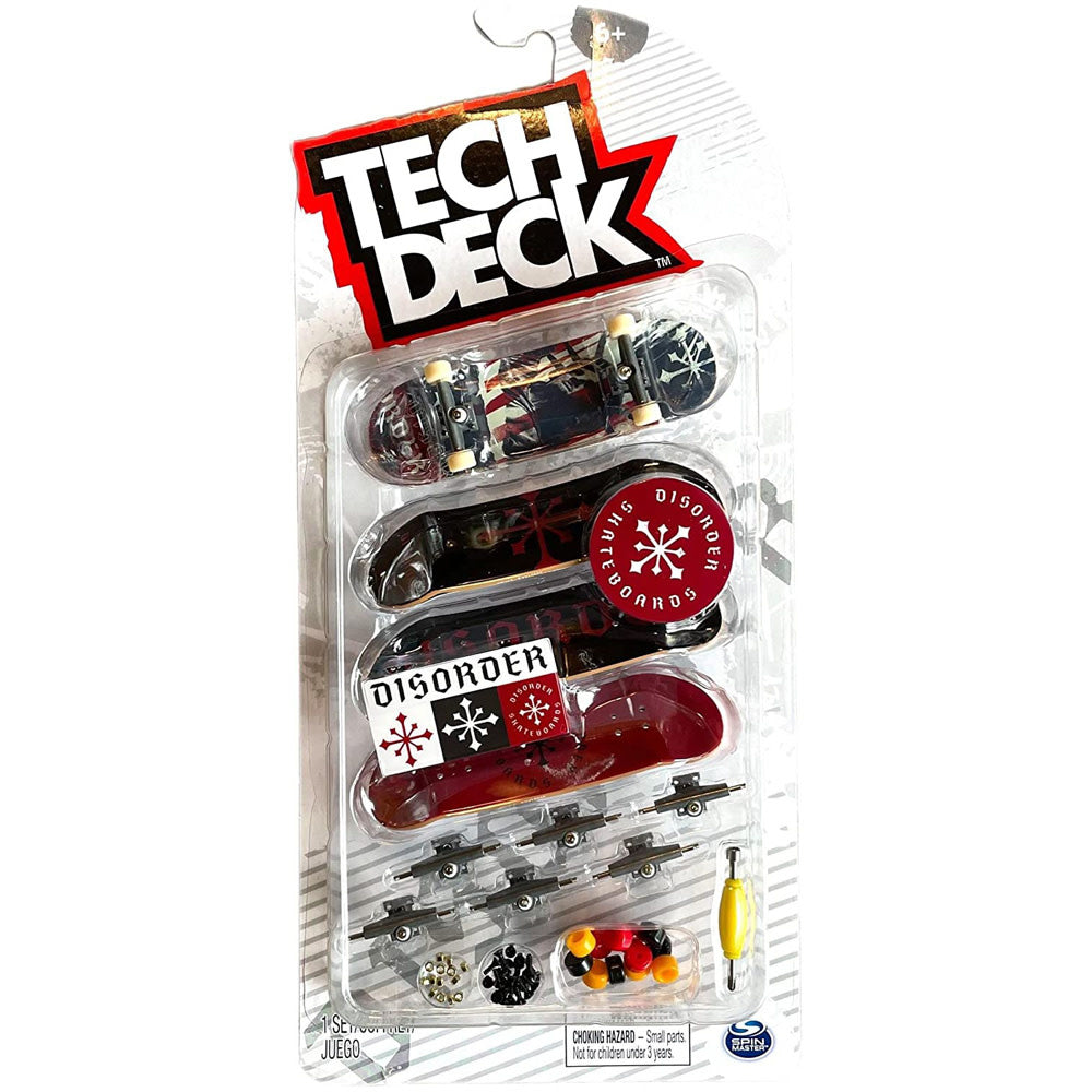 Ultra DLX Fingerboard 4-Pack Disorder Skateboards 2023 – West-Site