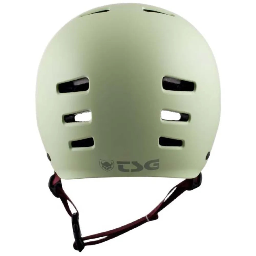 Evolution Solid Color Satin Matcha Skate Helmet
