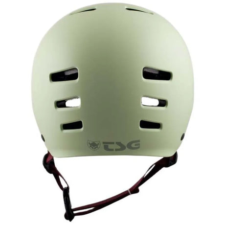 Evolution Solid Color Satin Matcha Skate Helmet