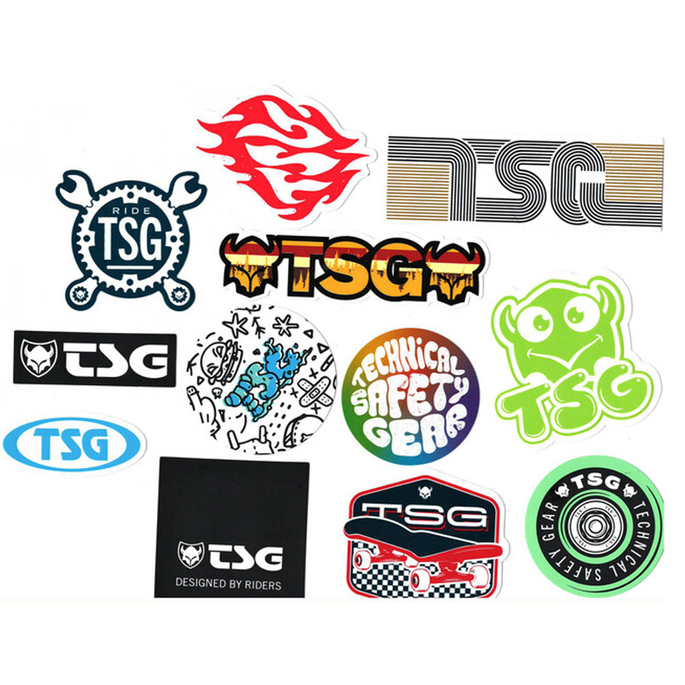 Skate Sticker 12-Pack