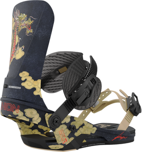 Custom House X Kazu Kokubo Dragon Atlas Pro Snowboard Binding Custom House X Kazu Kokubo Dragon Atlas Pro Snowboard Binding