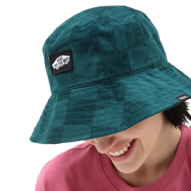 Corduroy Bucket Deep Teal Hat