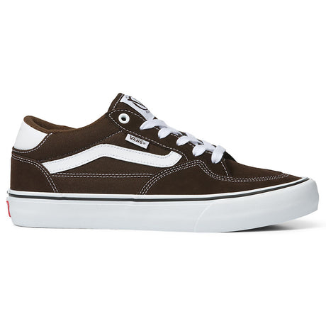 Rowan Dark Brown Skateboard Shoe