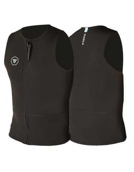 7 Seas 2mm Black Front Zip Vest