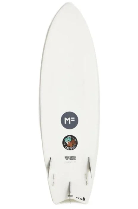 Cat Fish Soft Surfboard (2nd Hand) + FCS Leash