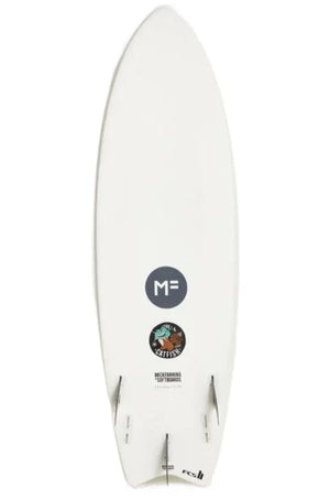 Cat Fish Soft Surfboard (2nd Hand) + FCS Leash