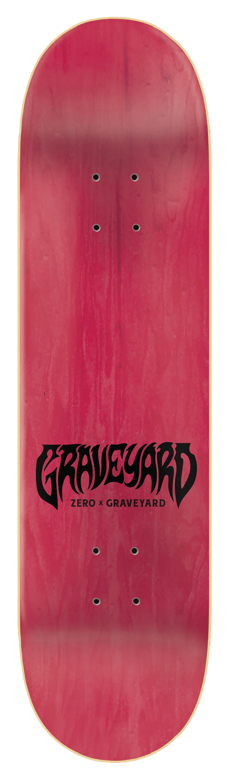 8.5" Zero x Graveyard Skateboard Deck