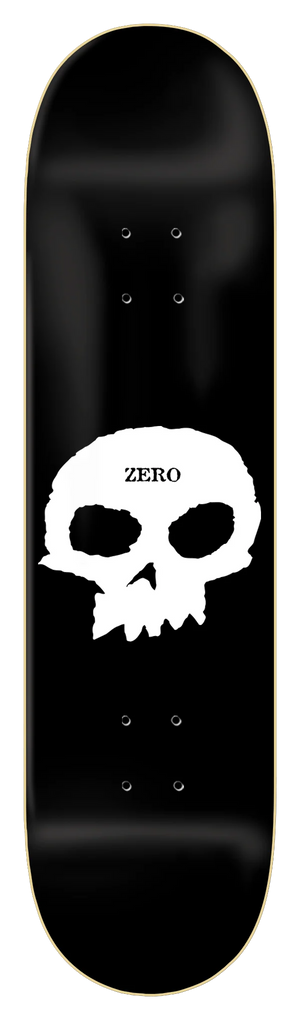 Single Skull Skateboard Deck